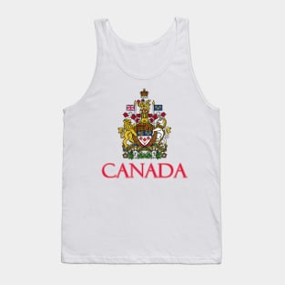 Canada - Coat of Arms Design Tank Top